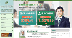 Desktop Screenshot of hashimotozeirishi.com