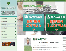 Tablet Screenshot of hashimotozeirishi.com